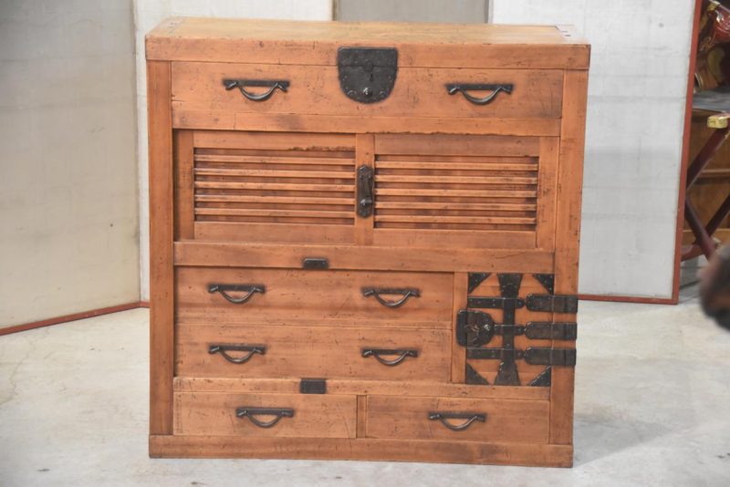 Antique Merchant's Chest Width:970mm - Image 3