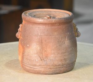 Shigaraki Pottery Mizuzashi Width:195mm