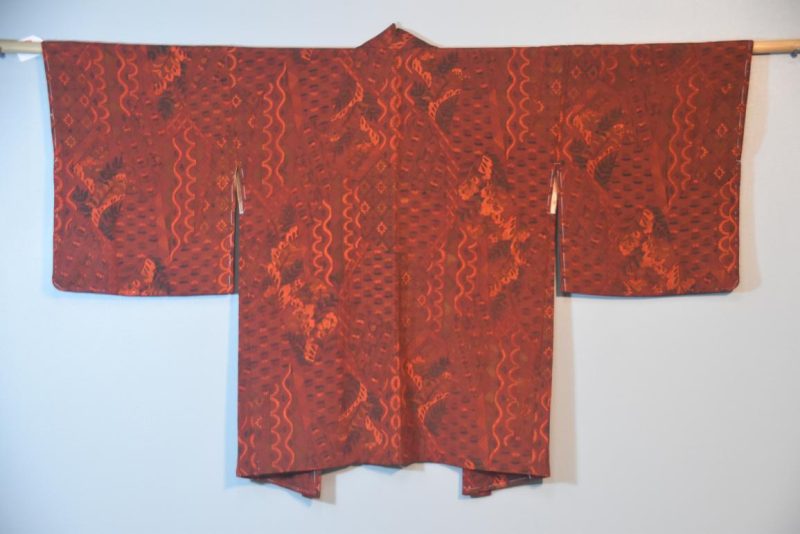 Vintage  Silk Haori Jacket - Image 7