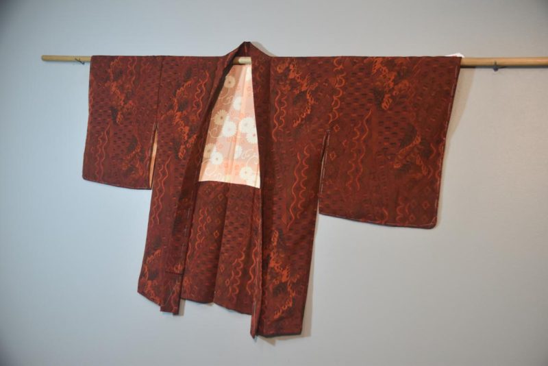 Vintage  Silk Haori Jacket - Image 5