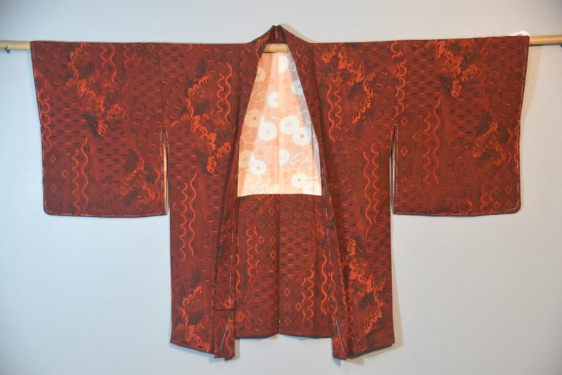 Vintage  Silk Haori Jacket - Image 4