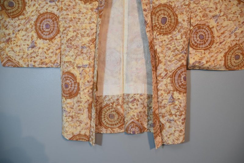 Salted Caramel Vintage Haori Jacket - Image 4