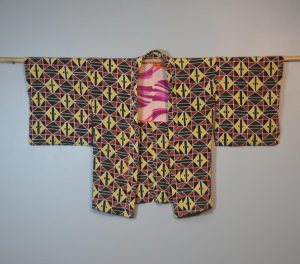 Stunning 1950's Design Vintage Silk Haori