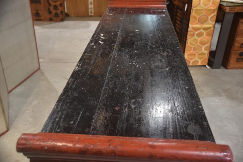 Japanese Antique Altar Table Width: 1900mm - Image 9