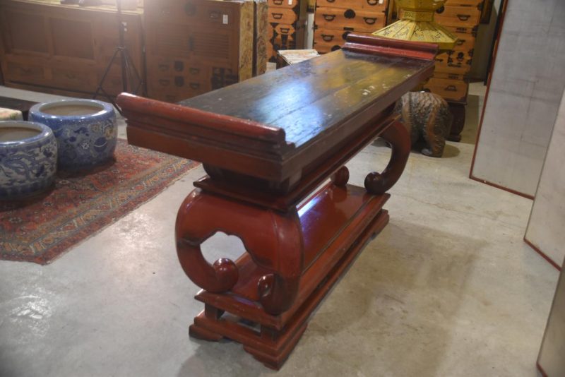 Japanese Antique Altar Table Width: 1900mm - Image 8