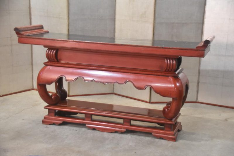 Japanese Antique Altar Table Width: 1900mm - Image 3