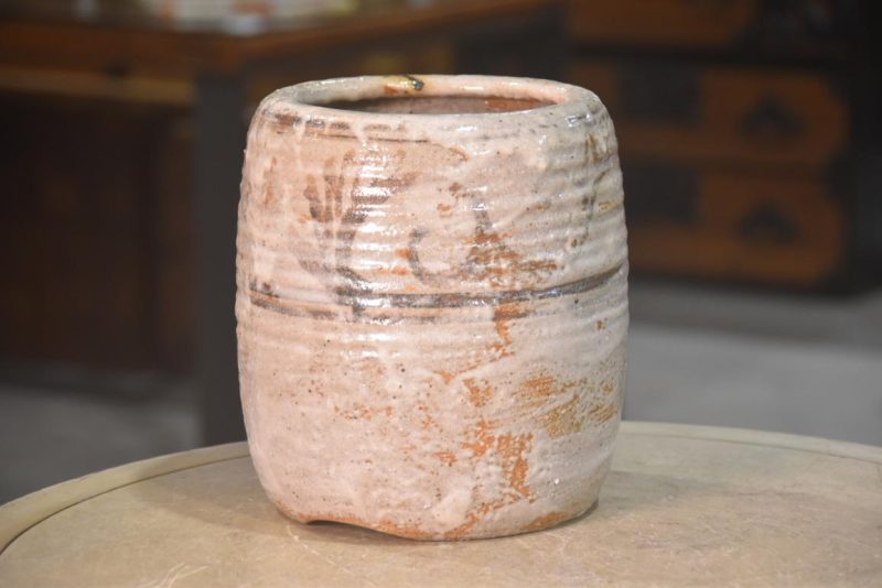 Shino Pottery Hibachi Width:205mm