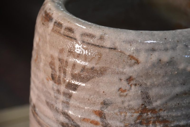 Shino Pottery Hibachi Width:205mm - Image 2