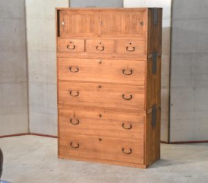 Japanese Vintage Wedding Chest (3 Sections) Width:940mm