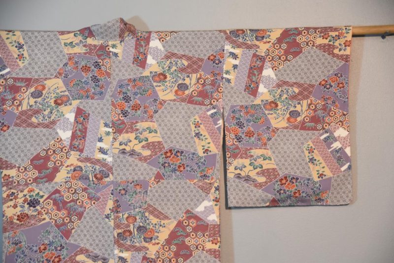Japanese Soft Silk Vintage Kimono - Image 3