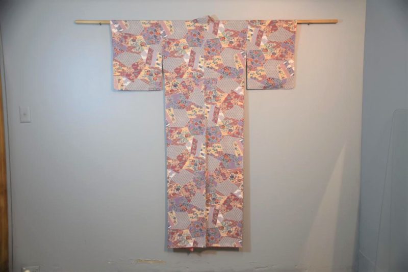 Japanese Soft Silk Vintage Kimono