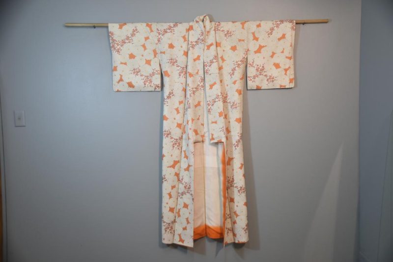 Japanese Silk Vintage Kimono - Image 3