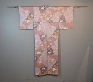 Japanese Soft Silk Vintage Kimono