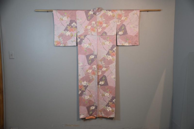 Japanese Soft Silk Vintage Kimono