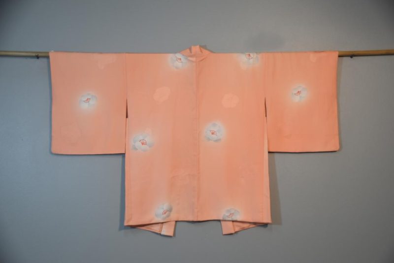 Pink Cherry Blossom Silk Vintage Haori