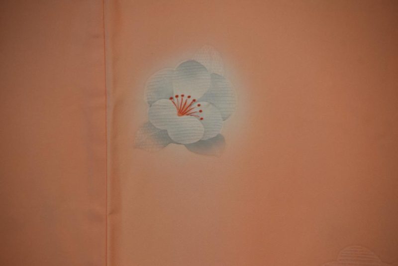 Pink Cherry Blossom Silk Vintage Haori - Image 4
