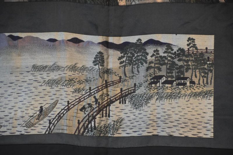 Vintage Japanese Silk Mans Haori (Kimono Jacket) - Image 3