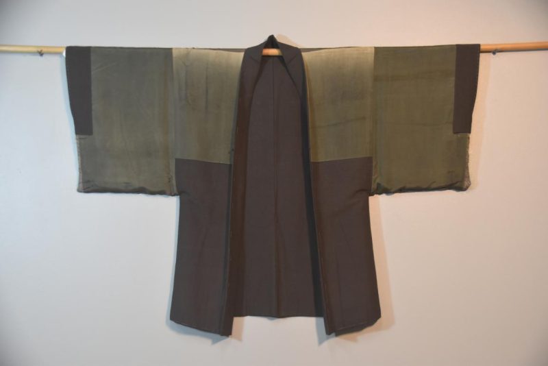 Vintage Japanese Silk Mans Haori (Kimono Jacket) - Image 4