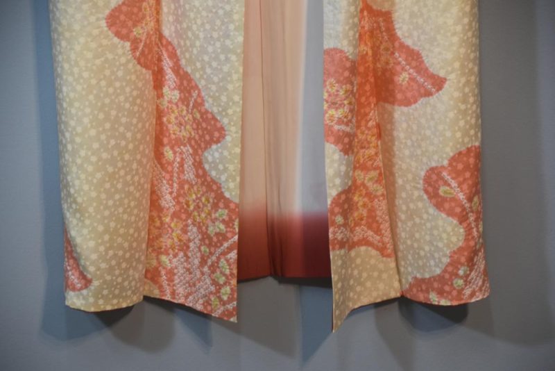 Japanese Shibori Silk Vintage Kimono - Image 6