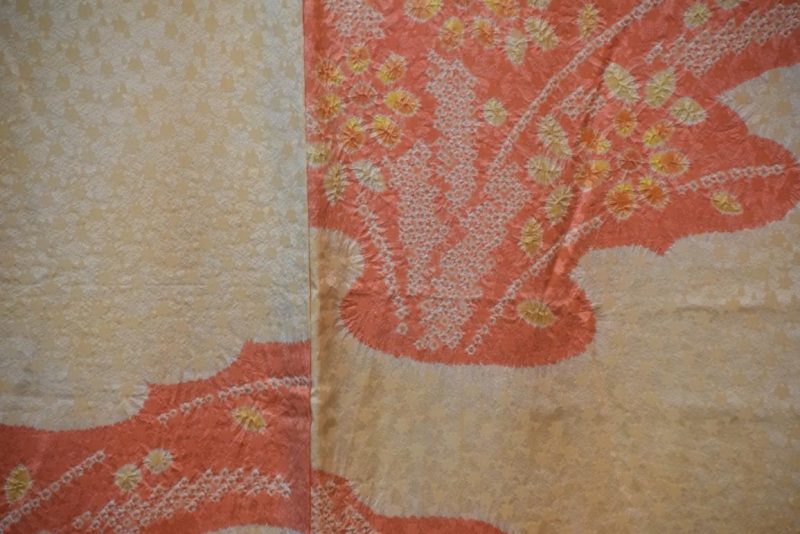 Japanese Shibori Silk Vintage Kimono - Image 2