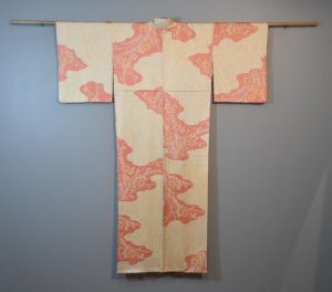 Japanese Shibori Silk Vintage Kimono