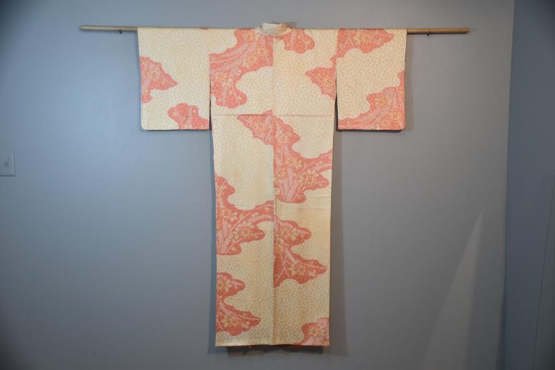 Japanese Shibori Silk Vintage Kimono