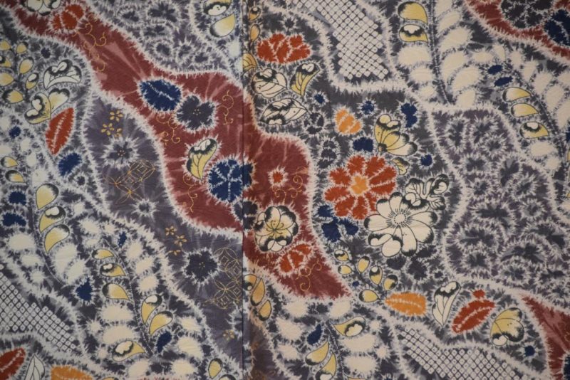 Japanese Silk Vintage Kimono - Image 2
