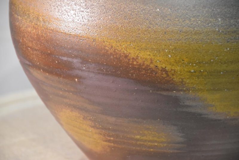 Bizen Pottery Vase Width:330mm - Image 2