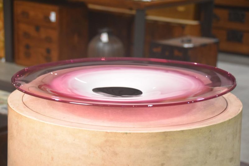 Glass Plate by Yasushi Nakajima Width:560mm - Image 4