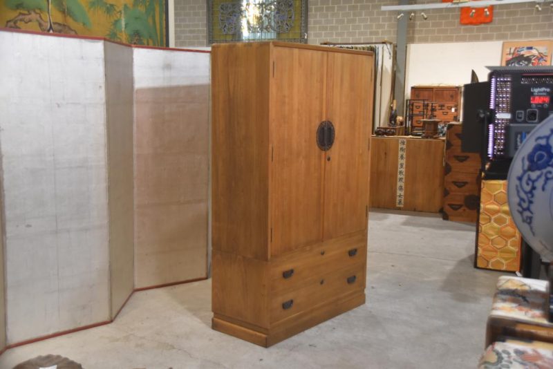 Japanese Vintage Wedding Chest (2 Sections) Width:1060mm - Image 13