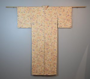 Cherry Blossom Japanese Silk Vintage Kimono