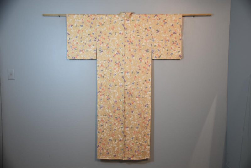 Cherry Blossom Japanese Silk Vintage Kimono