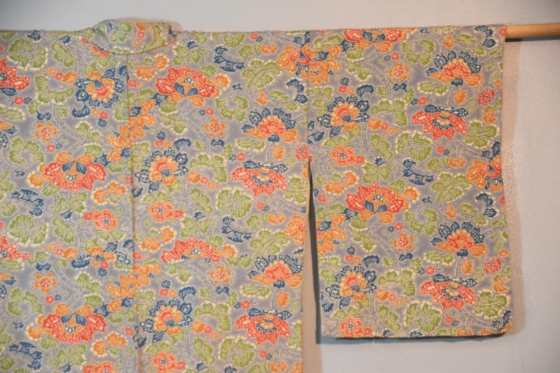 Japanese Silk Vintage Kimono - Image 3