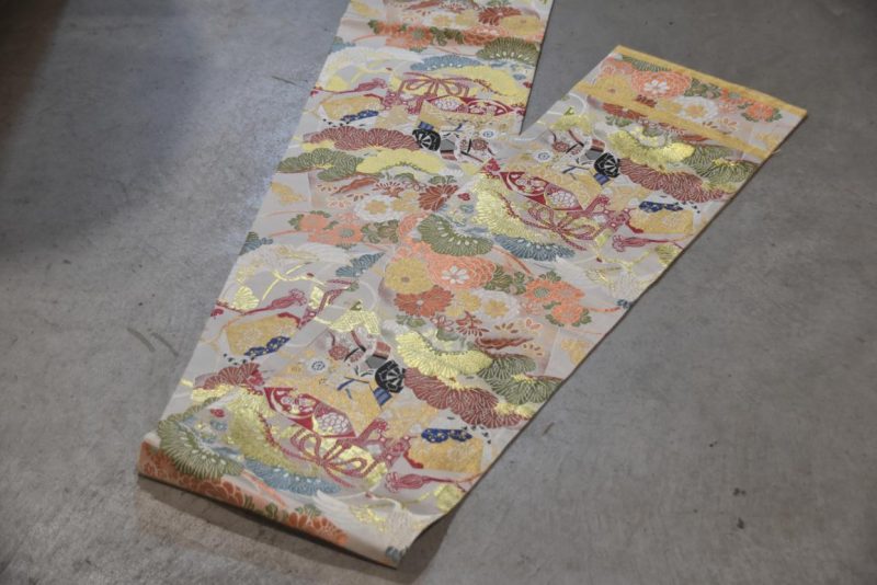 Vintage Maru Table Runner Obi Sash - Image 8