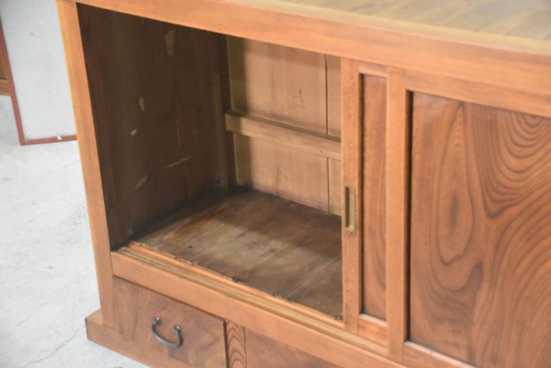 Antique Japanese Mizuya Sideboard Width: 1700mm - Image 10