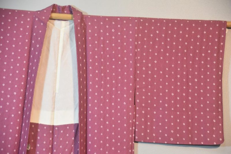 Silk Jacquard Vintage Haori Jacket - Image 6