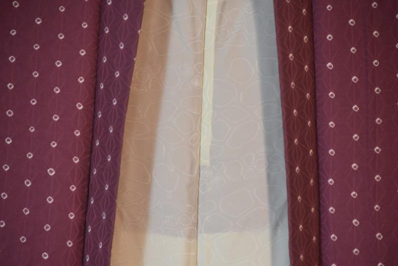 Silk Jacquard Vintage Haori Jacket - Image 4