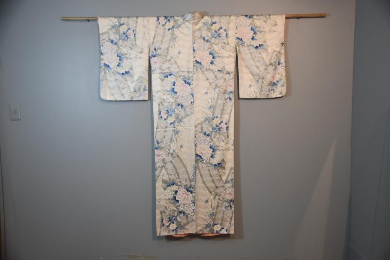 All in the detail Japanese Silk Vintage Kimono