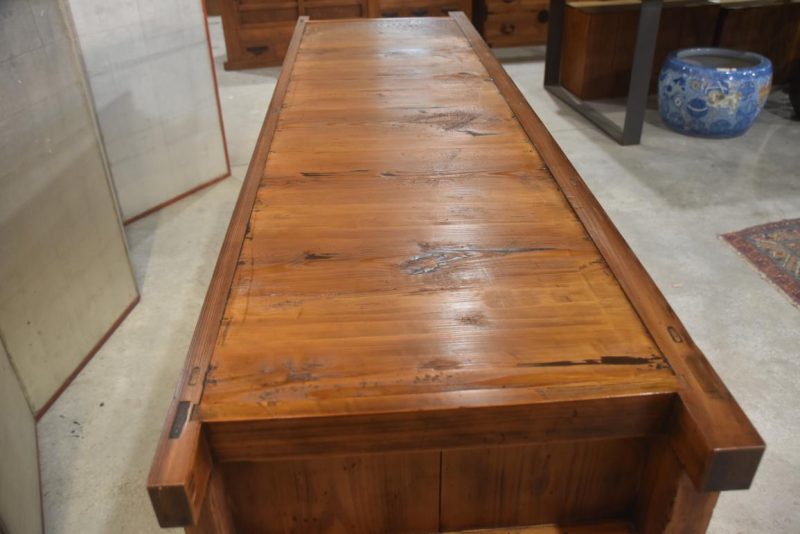 Antique Japanese Hikone Region Sideboard Width:1880mm - Image 6