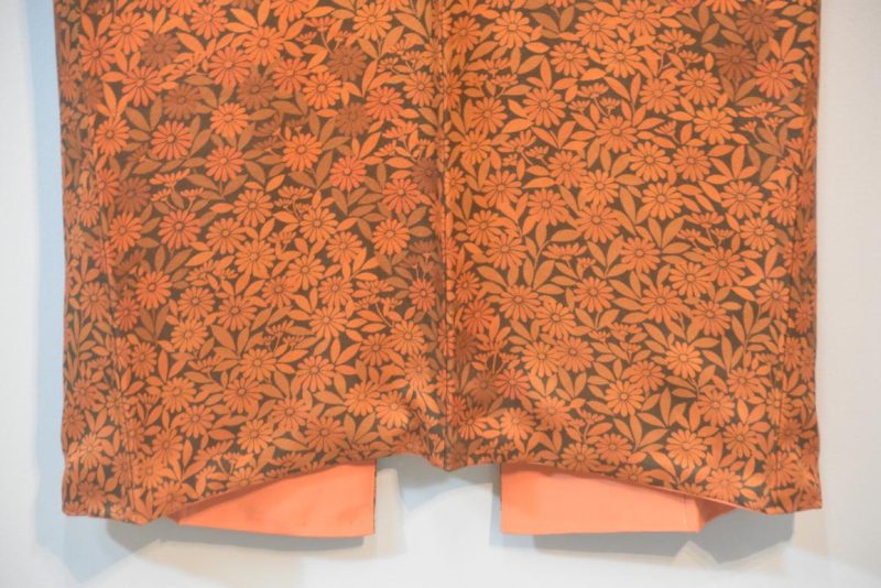 Bronze Daisy Vintage Silk Kimono - Image 5