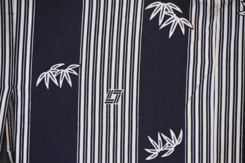 Bamboo Striped Japanese Cotton Yukata - Image 2