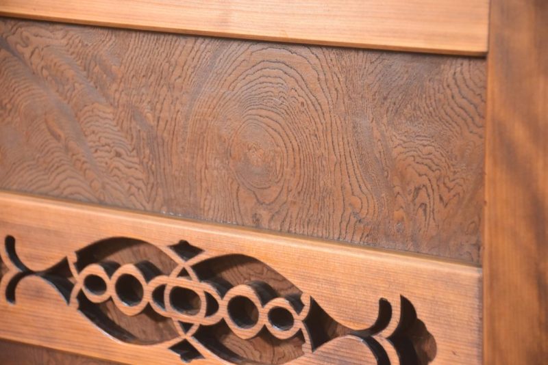 Antique Japanese Mizuya Sideboard Width:1865mm - Image 5