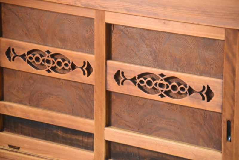 Antique Japanese Mizuya Sideboard Width:1865mm - Image 4