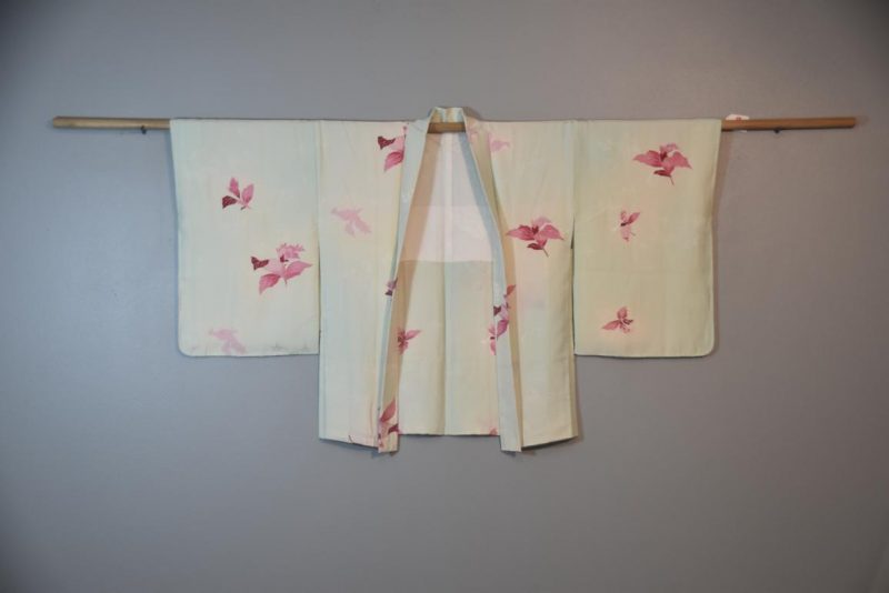 Mint Green Vintage Silk Haori