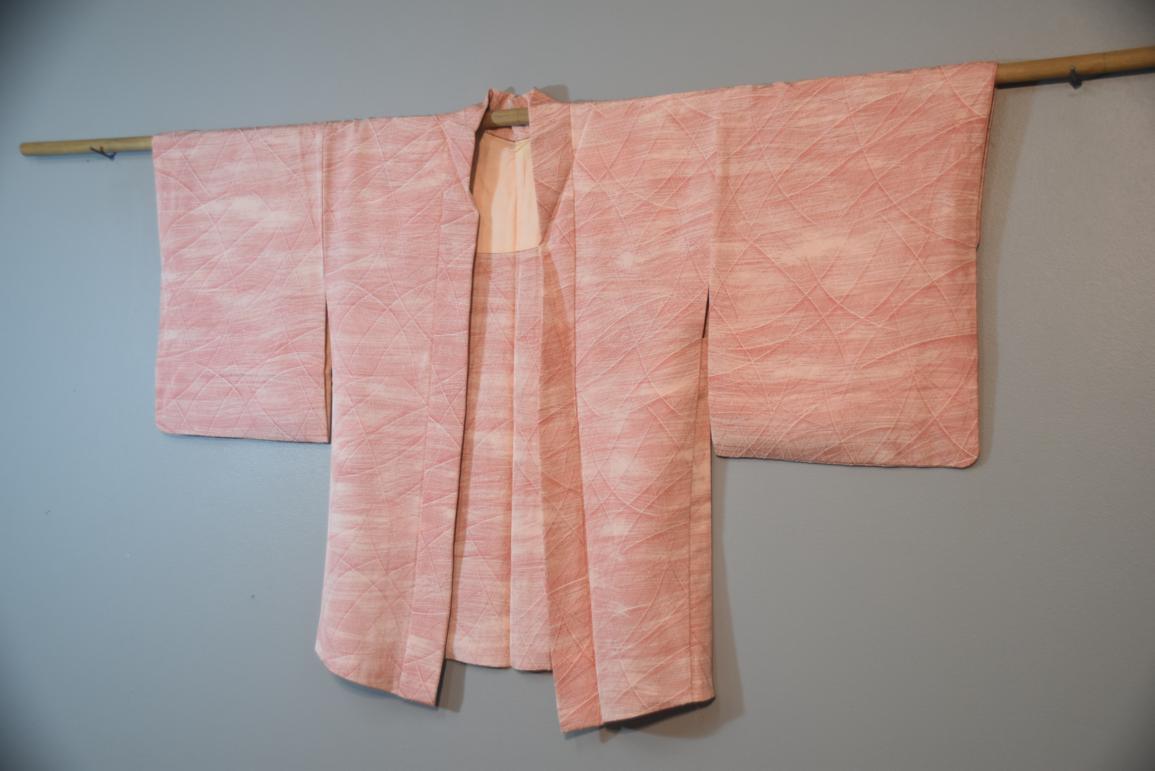 Soft Pink Vintage Silk Haori - Buy Online Japanese Antiques