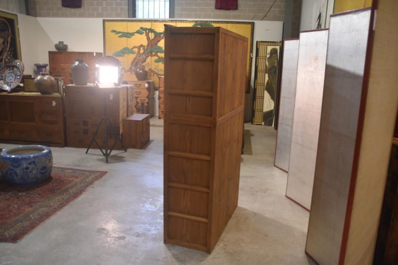 Antique Kyoto Region 2 Section Merchants Chest Width:910mm - Image 11