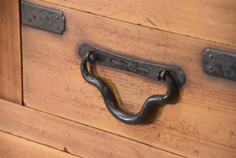 Antique Kyoto Region 2 Section Merchants Chest Width:910mm - Image 3