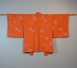 Burnt Orange Silk Vintage Haori