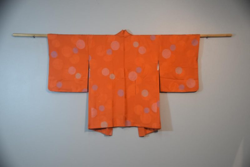 Burnt Orange Silk Vintage Haori