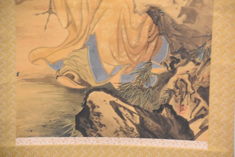 Sage and Crane Scroll Width:820mm - Image 5